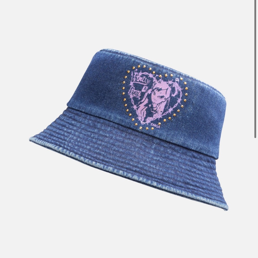 NWT Cider X Bratz Pretty N Punk Denim Bucket Hat - Picture 1 of 6